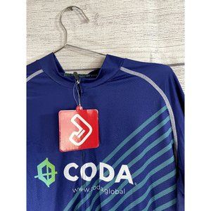 Jackroo - Men's Cycling Jersey - Coda Logo Blue/Green - Size XL *New With Tags*